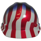 MSA - American Flag Hard Hat