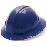 Pyramex Full Brim Hard Hat - Navy Blue
