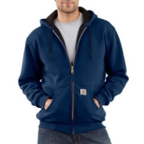 Men’s Thermal-Lined Hooded Zip-Front Sweatshirt