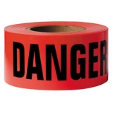 Red Danger Caution Tape